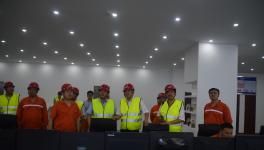 左權金隅、金隅冀東砂石骨料赴贊皇金隅交流