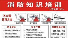 天能水泥開展“11.9消防日”安全培訓